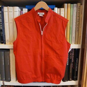 Vintage Activair Red Zipper Vest